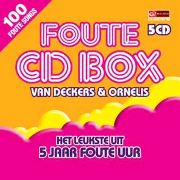 Qmusic  Foute Cd Box (2007) : Front